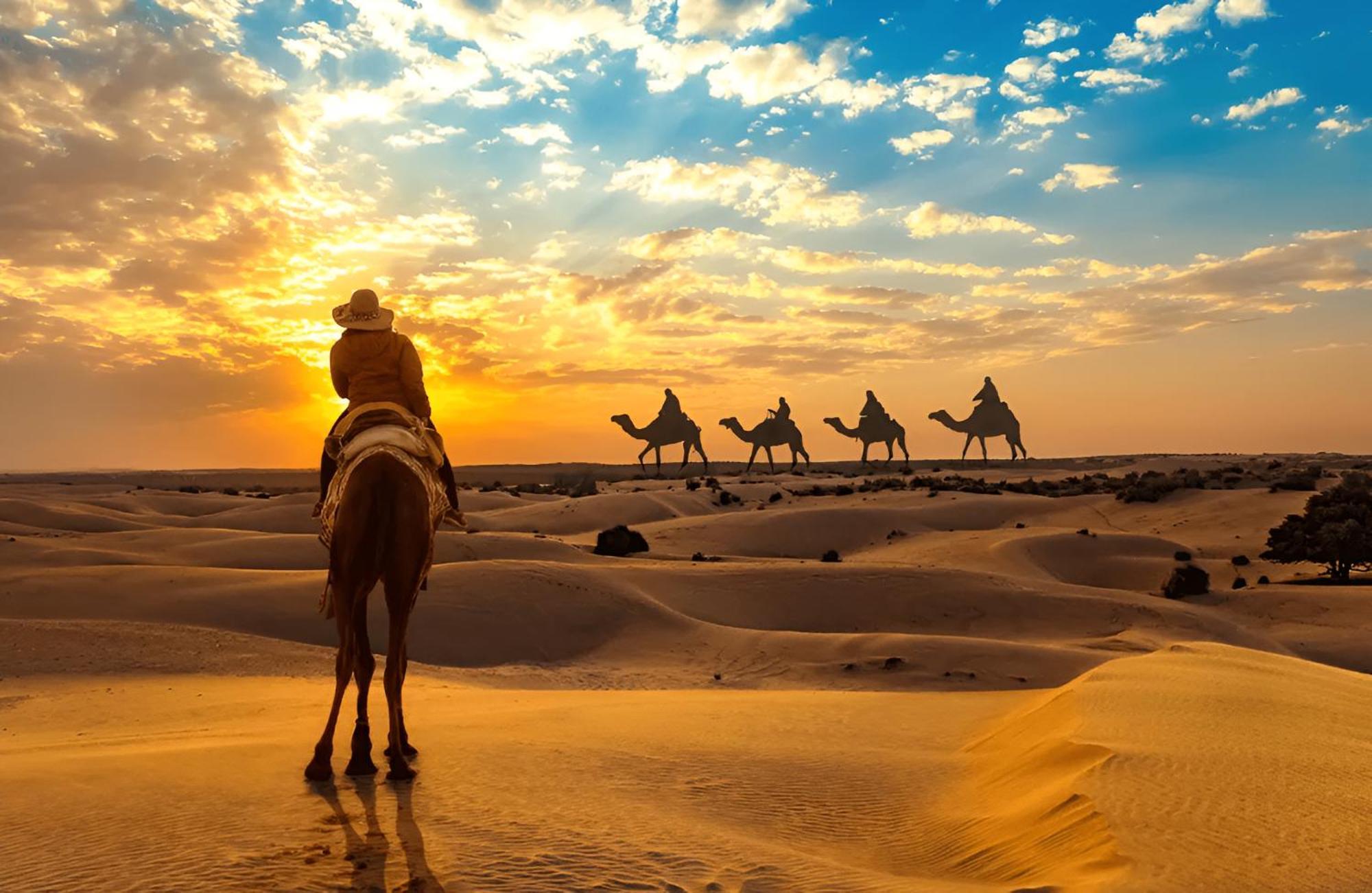 Jaisalmer Royal Desert Safari Camp Sam Экстерьер фото